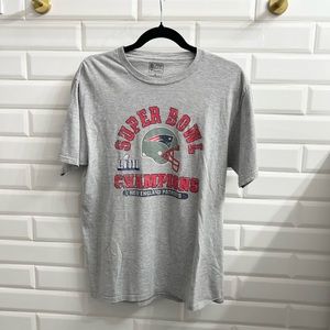 New England Patriots Fanatics Super Bowl Champions T-Shirt - Gray